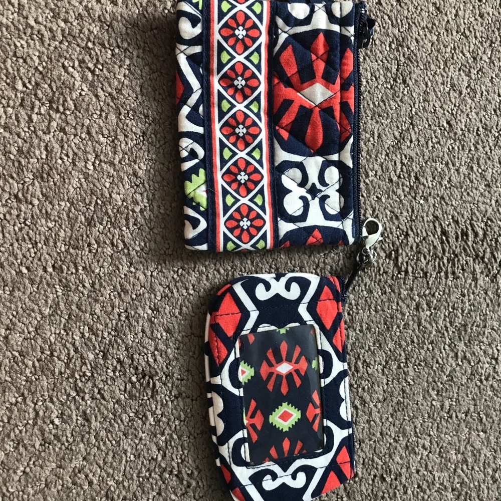Vera Bradley coin purse and ID holder
